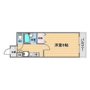 コンドミニアム吉田ビル【3階】の間取り