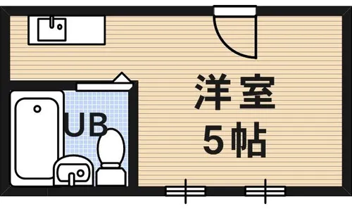 近江屋ハイツ【2階】の間取り