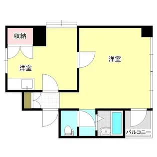 ユーズビル【3階】の間取り