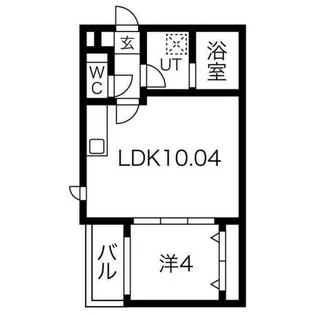 Taste堀田【202号室】の間取り