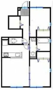 ルミアス【1階】の間取り