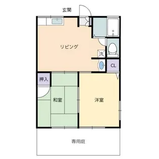 シティハイムソレイユ【101号室】の間取り