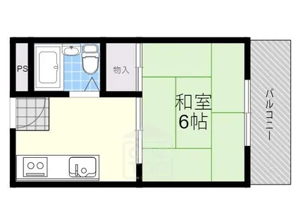 ラシャンブル【3階】の間取り