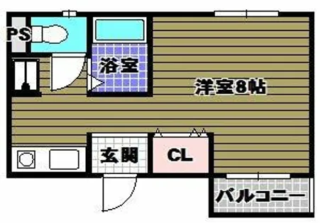 カーサ寺池【2階】の間取り