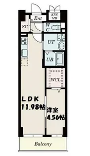 Primal千種stelo【4階】の間取り