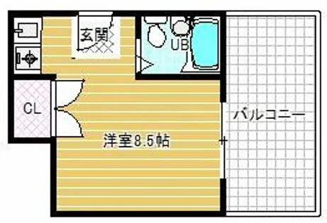 ウィンライフ松原Ⅱ【301号室】の間取り