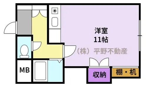 サニーヒルよしの【1階】の間取り