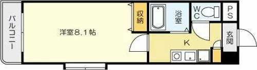エルム白銀【5階】の間取り