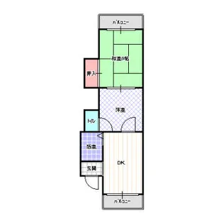 エレガントハイツ【302号室】の間取り