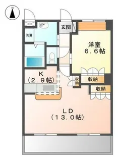和光一Ⅱ【2階】の間取り