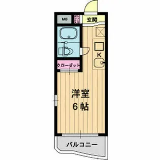 メゾン・ド・パルミエ【1階】の間取り