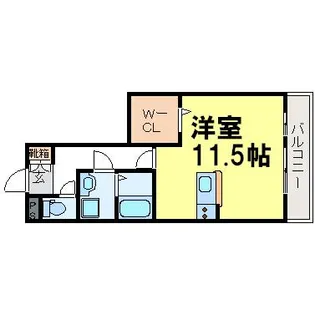 サザングレイス【3階】の間取り