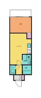 エルザビル馬借47【2階】の間取り