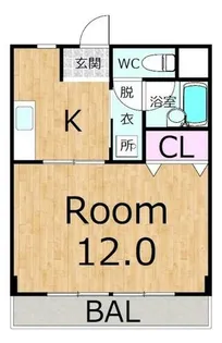 敷島第4マンション【2階】の間取り