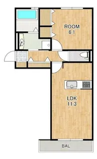 Sejour Luce【2階】の間取り