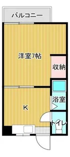 レジデンスヨシムラ【207号室】の間取り