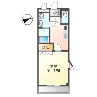 フォレストハウス【1階】の間取り