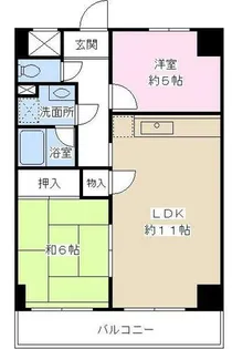 ローゼンガルテン【4階】の間取り