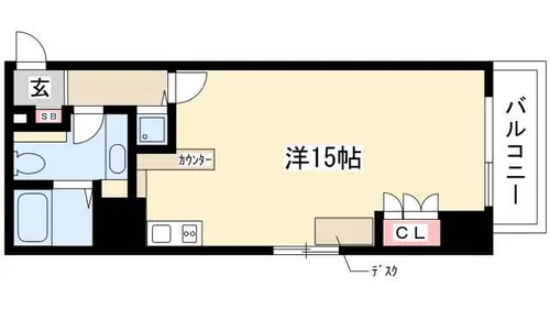 アル・ドゥ・6【2階】の間取り