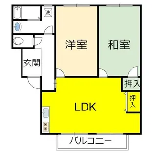 Sky-ARK35【2階】の間取り