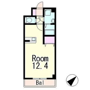 エル・セレーノ草津【4階】の間取り