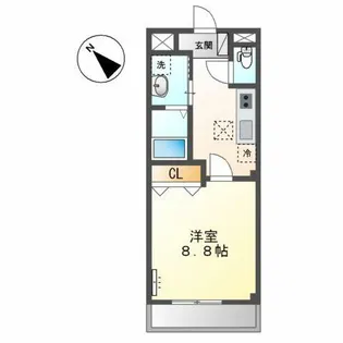 Mimo【1階】の間取り