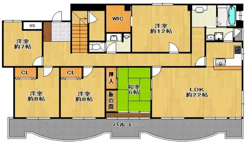 ウェルネットさんだビル【301号室】の間取り