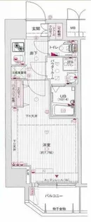 サムティ福島PORTA【2階】の間取り
