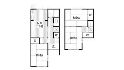 兵庫県姫路市神子岡前4丁目【一戸建】の間取り
