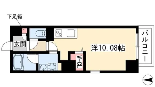 ルクール金山【0503号室】の間取り
