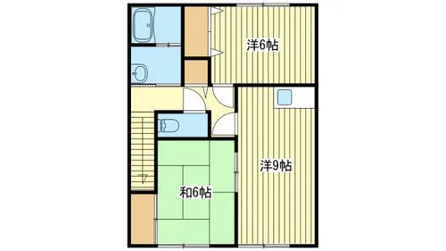 ウェルハーモニー【203号室】の間取り