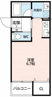 愛知県岡崎市柱町字東荒子【アパート】の間取り