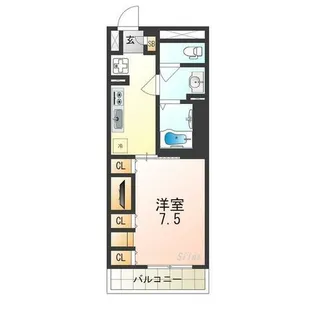 リブリ・ひだまり【1階】の間取り