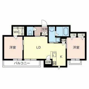 シャーメゾンSUNBAY【3階】の間取り