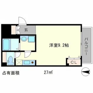 AYM三条【2階】の間取り