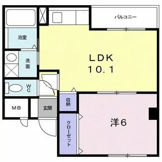 グランド・ソレ-ユ【3階】の間取り