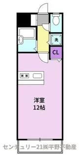 アザレアハイツ江崎【4階】の間取り