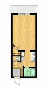 ユトリロつつじが丘2【201号室】の間取り