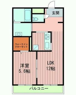 シャーメゾン田川【1階】の間取り