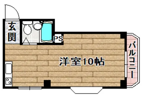 中島ハイツ【201号室】の間取り