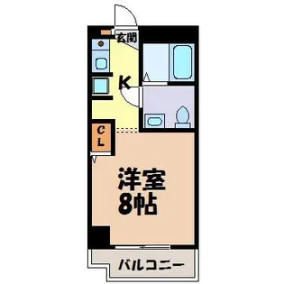 ST PLAZA KANAYAMA【5階】の間取り