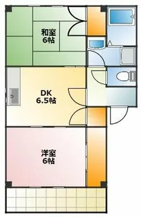 グリシーナ A【1階】の間取り