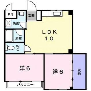 アミュゾン菱川【5階】の間取り