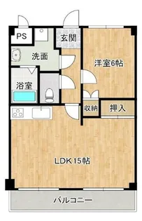 アルカディア二町【5階】の間取り