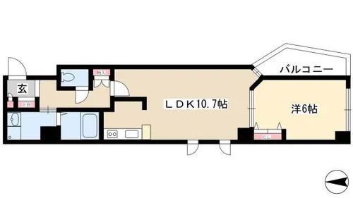 AHマンション泉【3階】の間取り