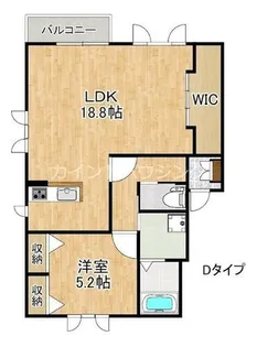 リヴェルテ【1階】の間取り