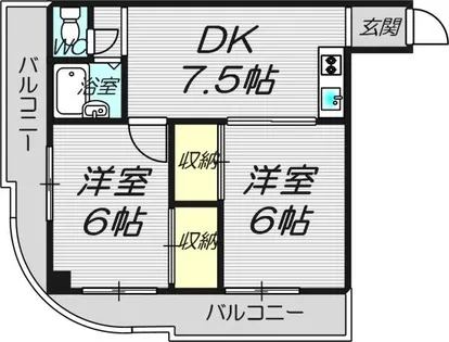 ベストレジデンス尼崎2【3階】の間取り