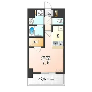 SOFIA住吉大社【9階】の間取り