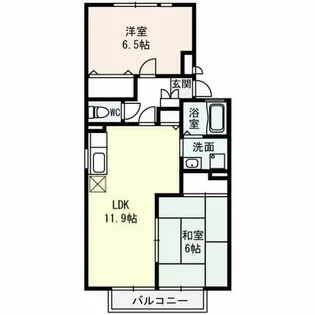 ステーブル八番【2階】の間取り