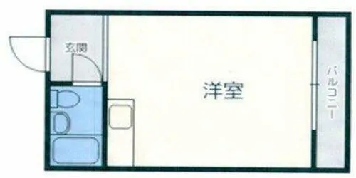YOUハイム北巽【3階】の間取り